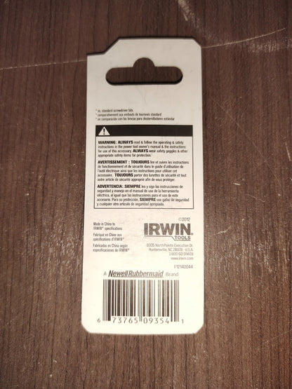Irwin 1837385 Impact Insert Bit, #3 SQUARE, 2PK,  1" - Set of 6 - 4