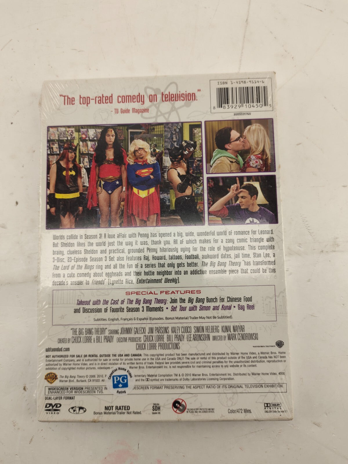 The Big Bang Theory: Season 3 - DVD