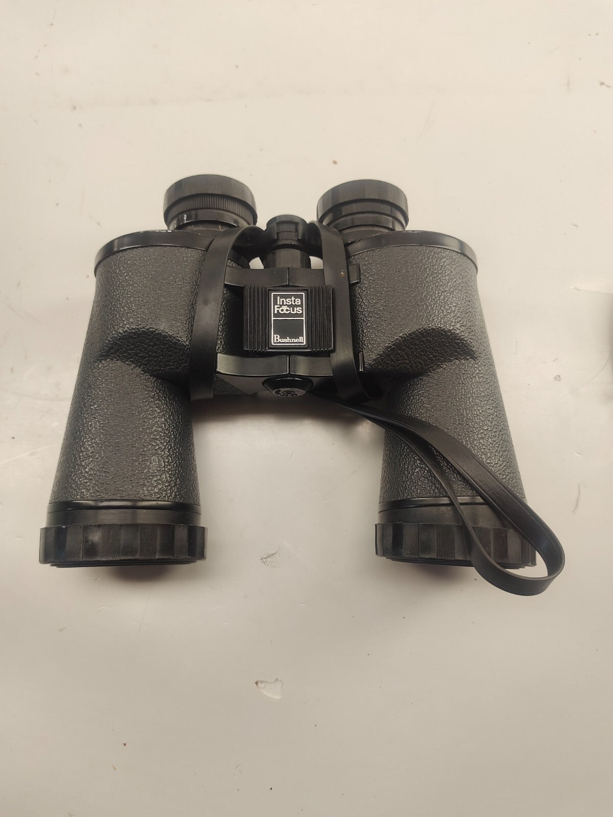 Vintage Banner By Bushnell 7 X 50 Binoculars Leather With Carrying Case