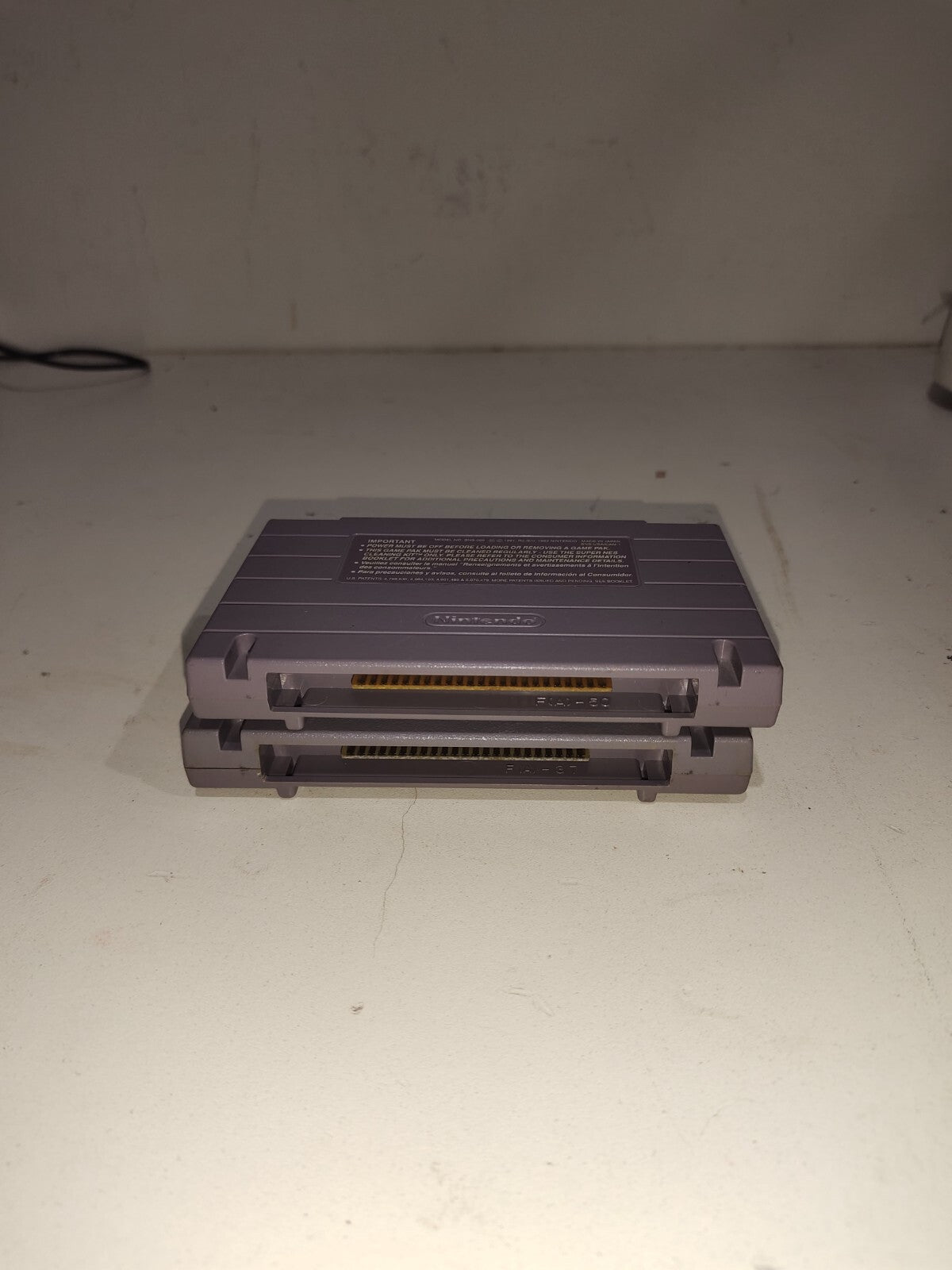 Mortal Kombat 1 & 3 Super Nintendo SNES Original Genuine Game Cartridges