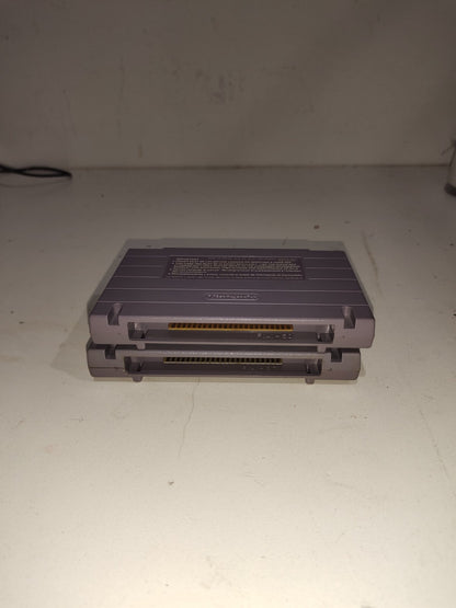 Mortal Kombat 1 & 3 Super Nintendo SNES Original Genuine Game Cartridges