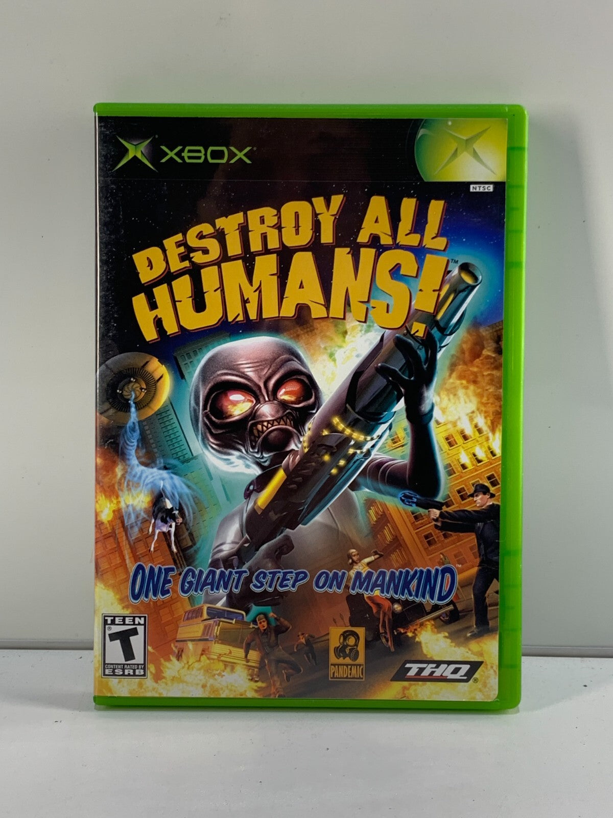 Destroy All Humans! Xbox Originals One Giant Step on Mankind Complete + Manual