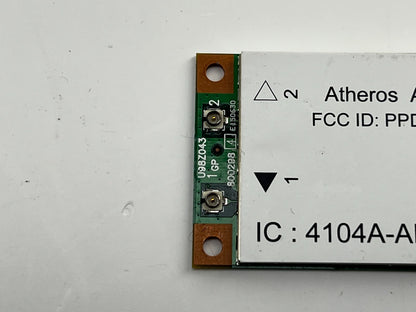 Atheros AR5BXB92 AR9280 Dual wireless 802.11abgn PCIe Mini Foxconn U98Z044.00