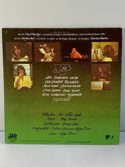 YES- "CLOSE TO THE EDGE" RARE - SD 7244-ATLANTIC RECORDS GATEFOLD ORIGINAL 1972!