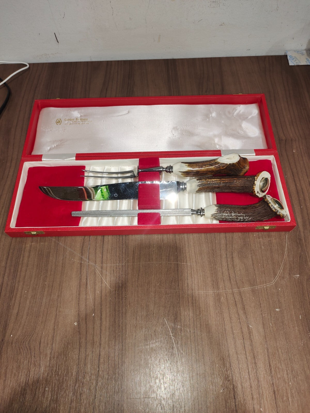 Cooper Brothers and Sons 3 piece Carving Set