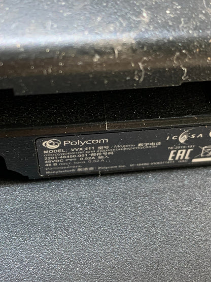 Polycom 2201-48450-001 VVX 410 12-Line IP Phone Gigabit PoE