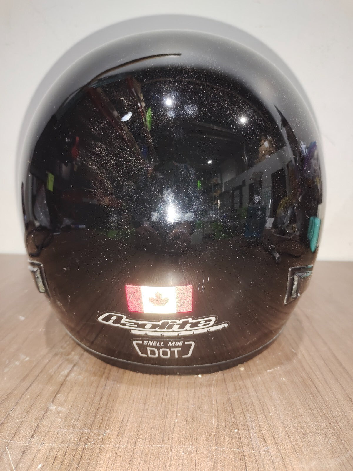 HJC Full Face Motorcycle Helmet Snell M95 HJC- M95 DOT Size L - Black