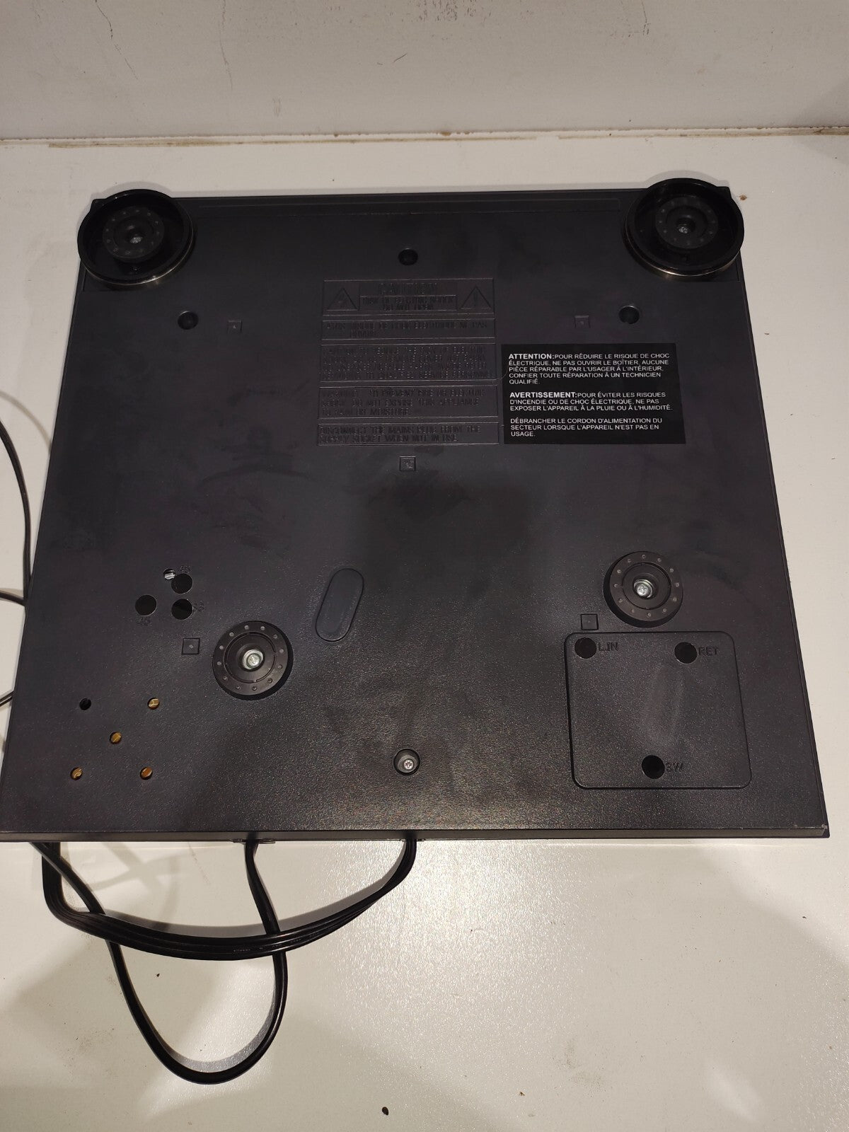 Nexxtech Lab-1100 Record Player Turntable