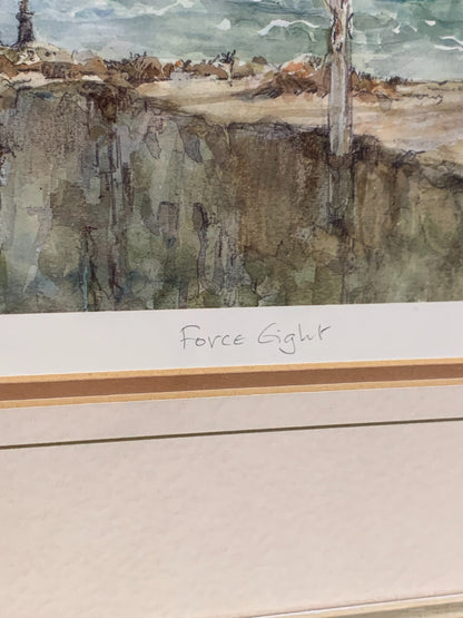 'Force Fight' Print Art by Audrey Hind, 305/500