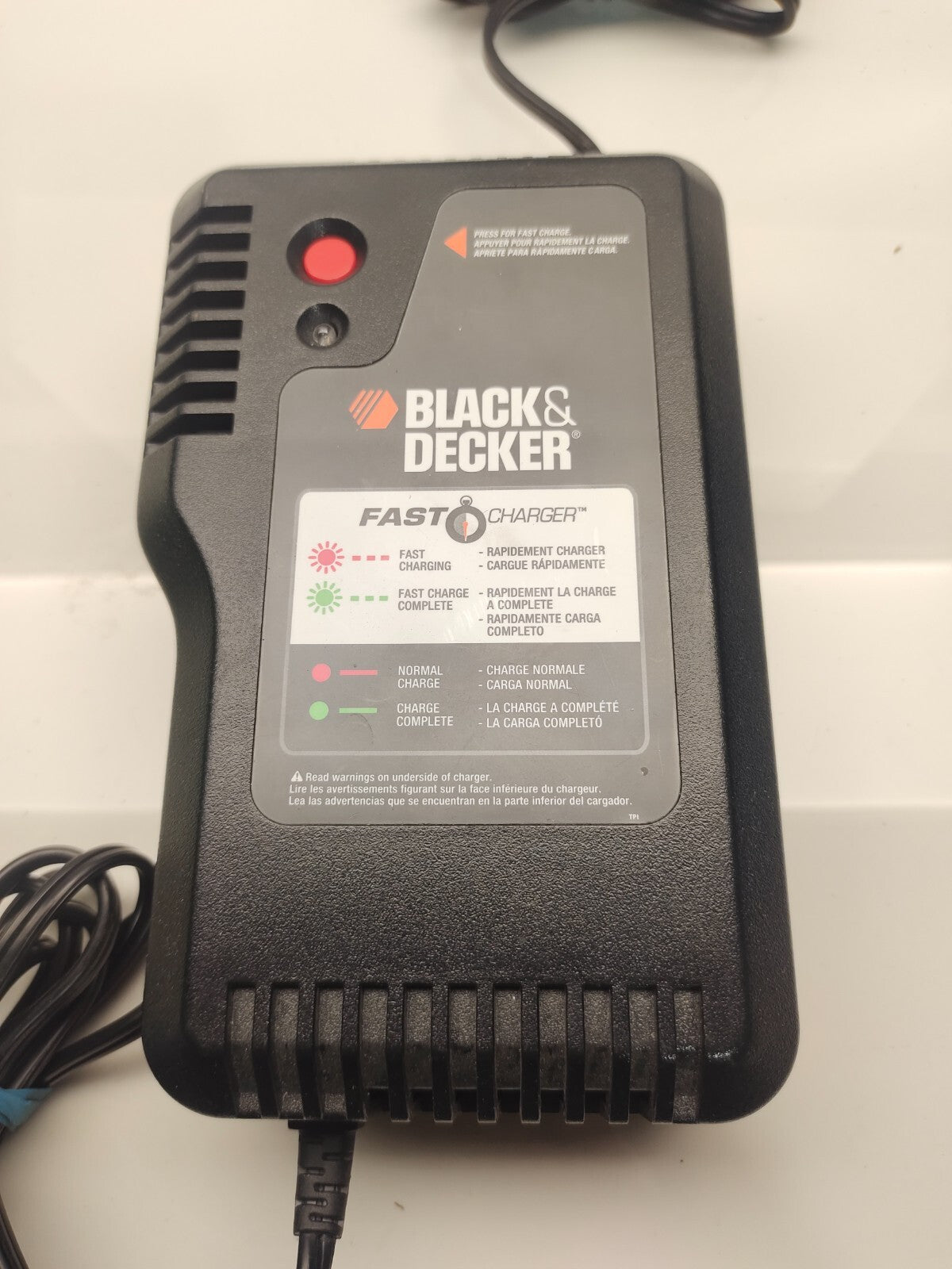 Black & Decker Fast Charger - ETPCA-360700U