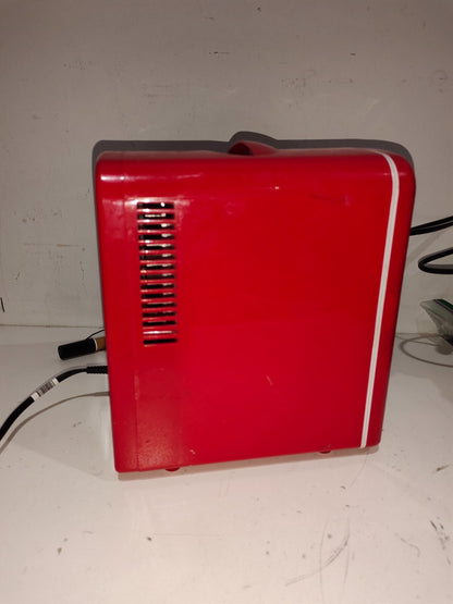 Coca Cola Coke Mini Fridge Koolatron KWC-4 Hot Cold Counter Can Polar Bear