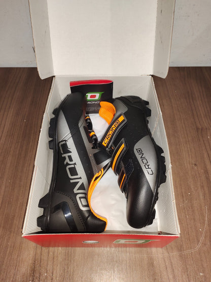 Crono CX-4-17 MTB NYLON Black Orange Shoes - Size - 46 (EUR)