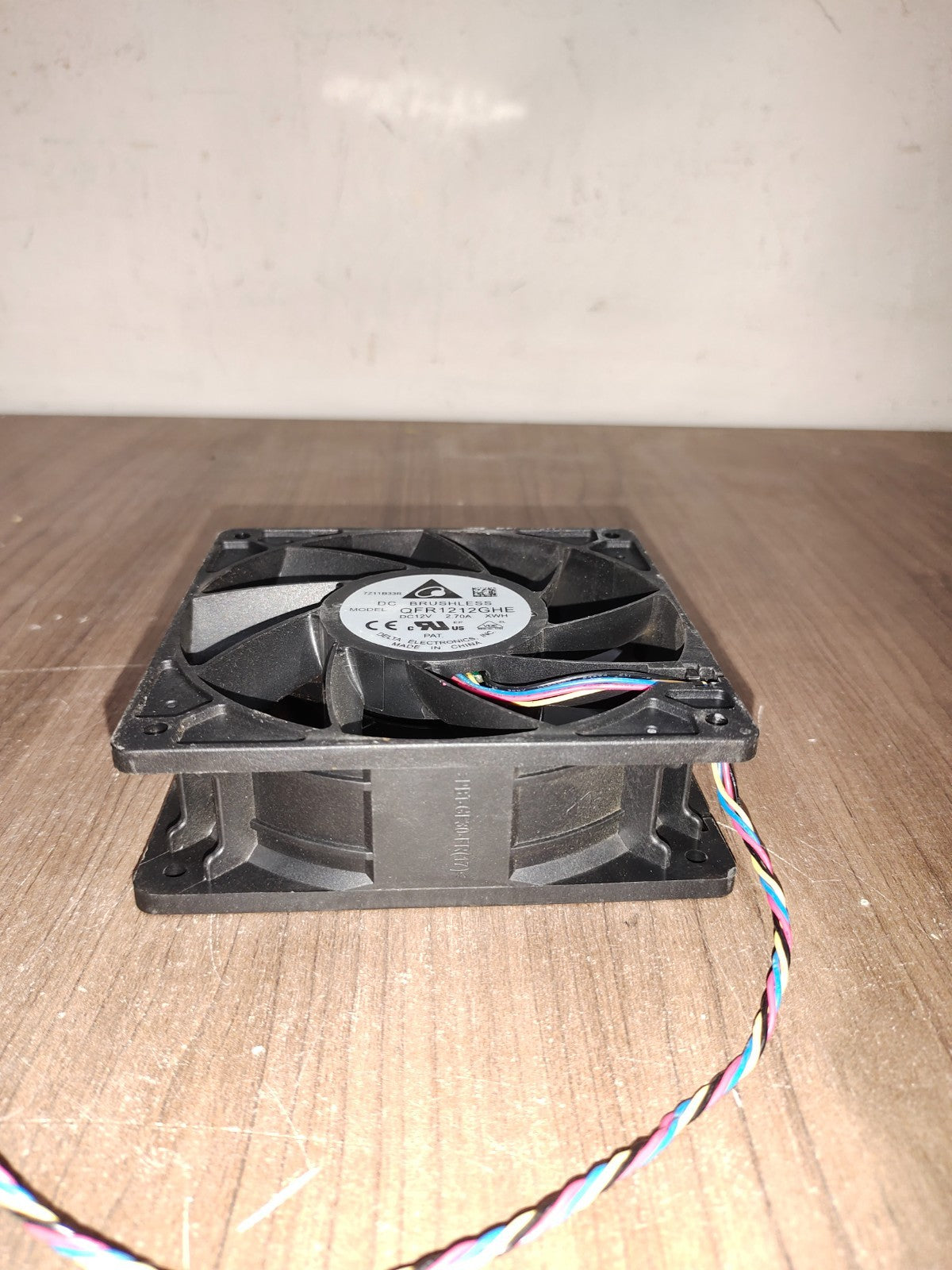 DELTA DC BRUSHLESS FAN - Model - QFR1212GHE  - Set of 2