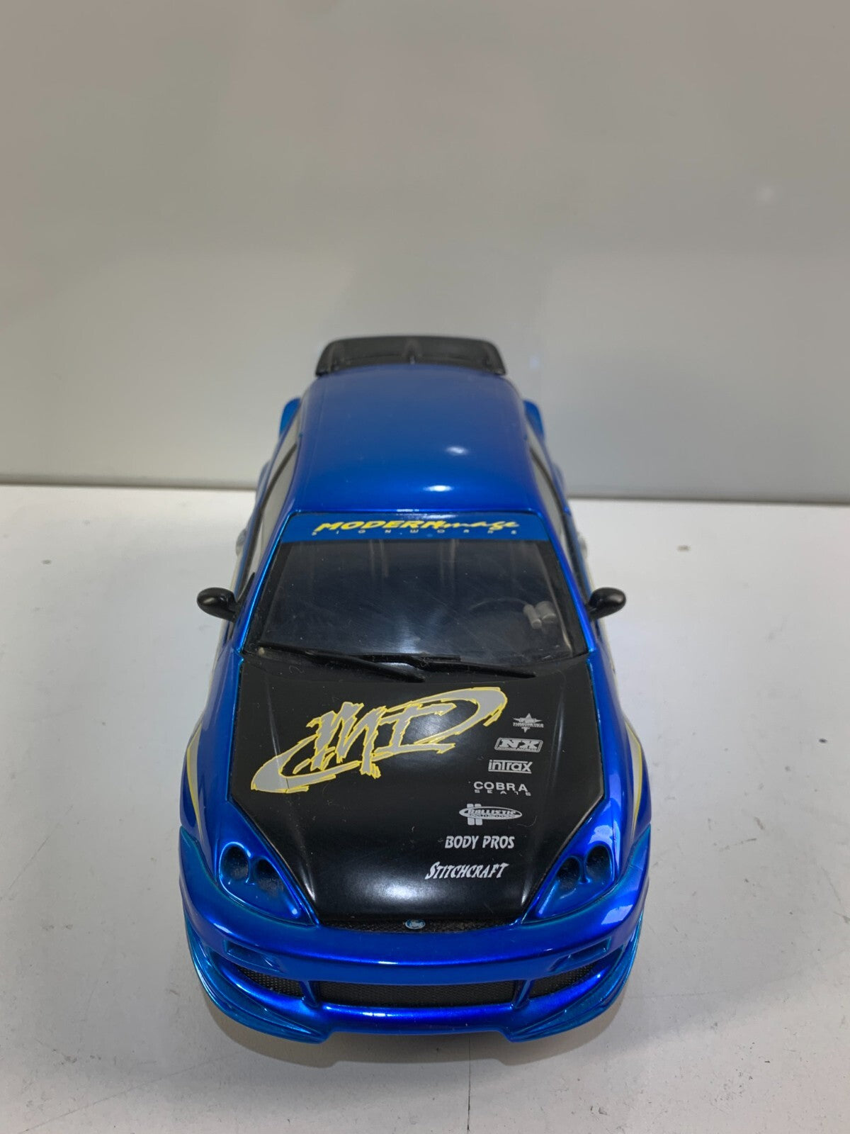 FORD FOCUS TUNER HOT WHEELS MODERN IMAGE BLUE 1:18 SCALE LOOSE DIE CAST RACING*