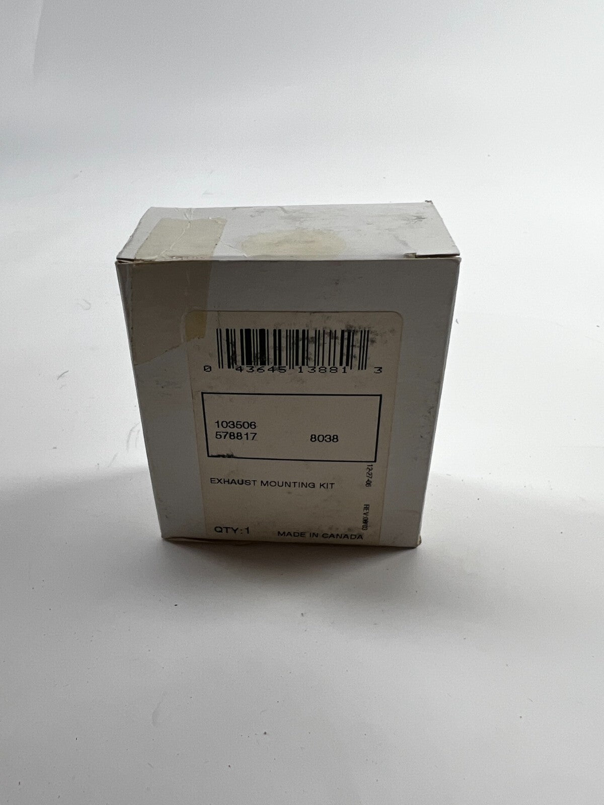 Exhaust Mounting Gasket Kit W/Flange mount kit