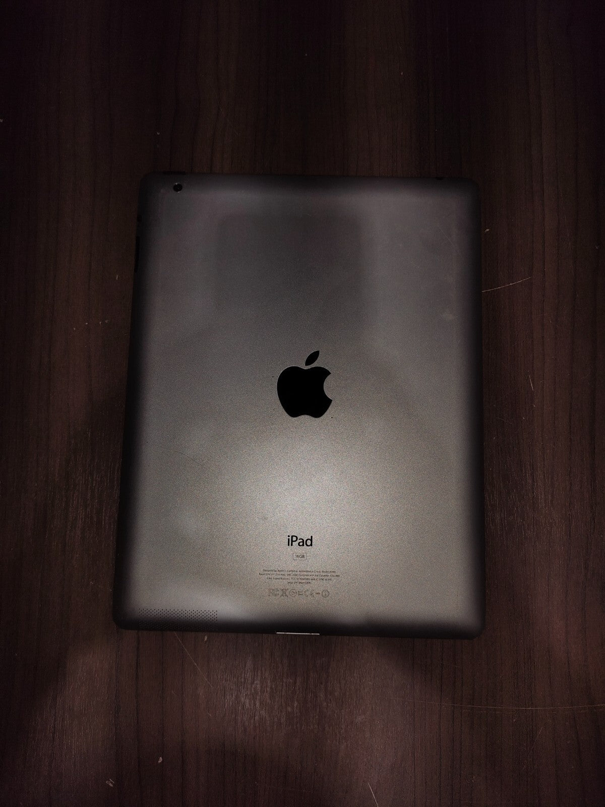 Apple iPad 2nd Gen Black A1395 16GB Wi-Fi MC769LL/A 9.7" - Untested