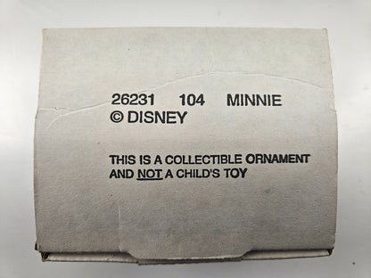 Disney Collectable Christmas 26231 104 Minnie Mouse Skating Hanging Ornament