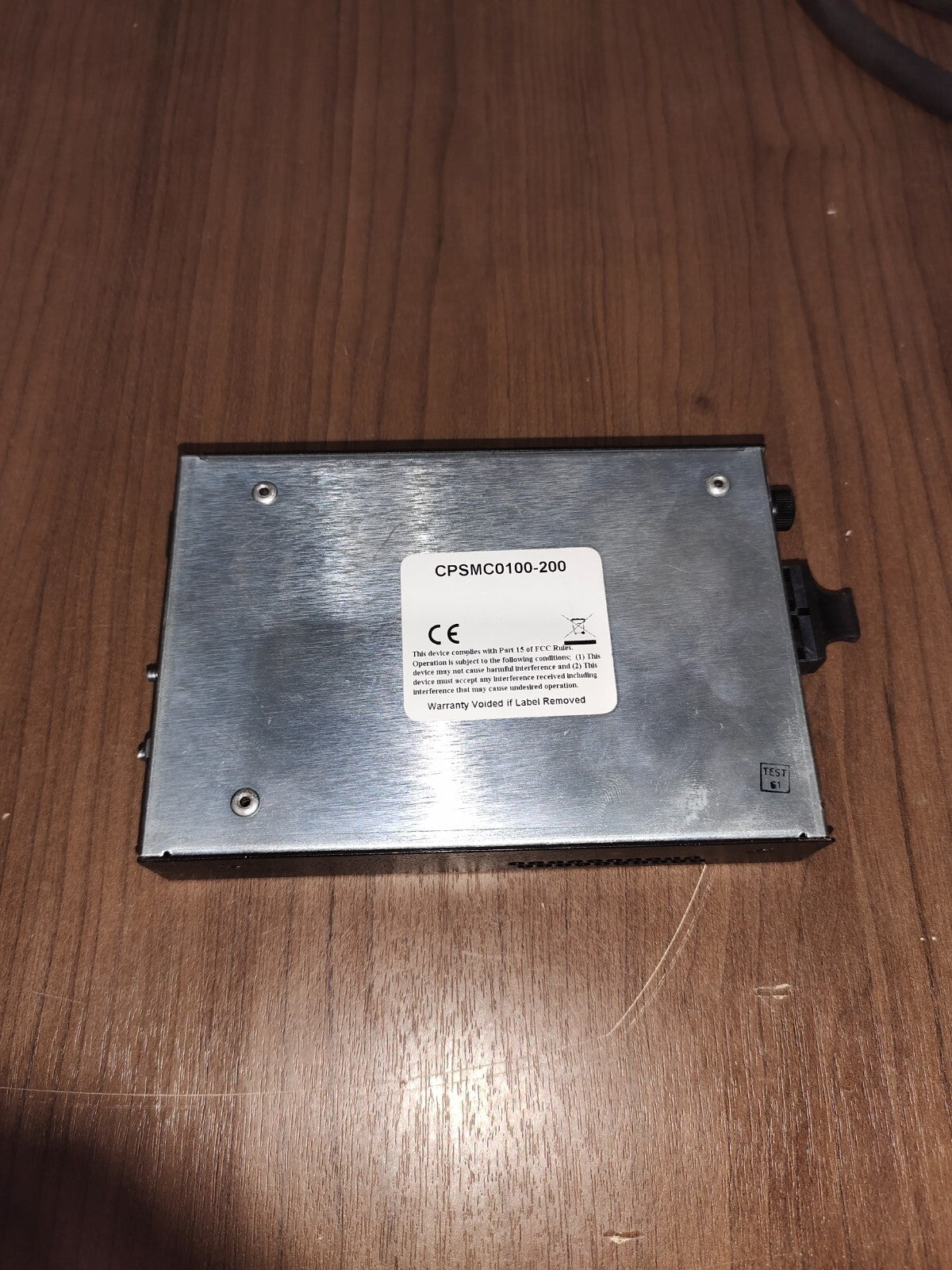 Transition Networks CPSMC0100-2XX Single Slot Chassis Media Converter