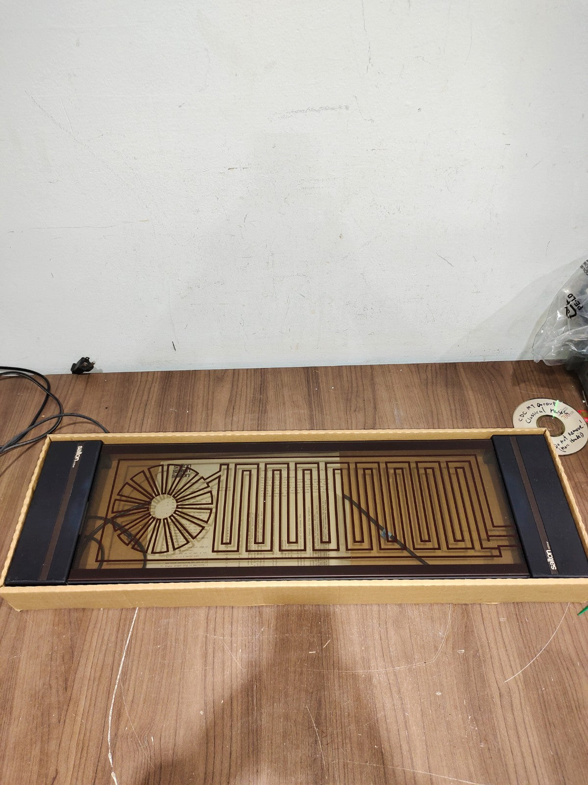 Salton Hotray Food Warmer Hotplate Serving Cart - Model - ET-3