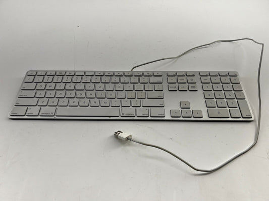Apple A1243 - Wired Mac QWERTY - USB Keyboard w/ Numeric Keypad