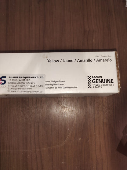 Genuine Canon GPR30 Yellow Toner Cartridge - NEW SEALED