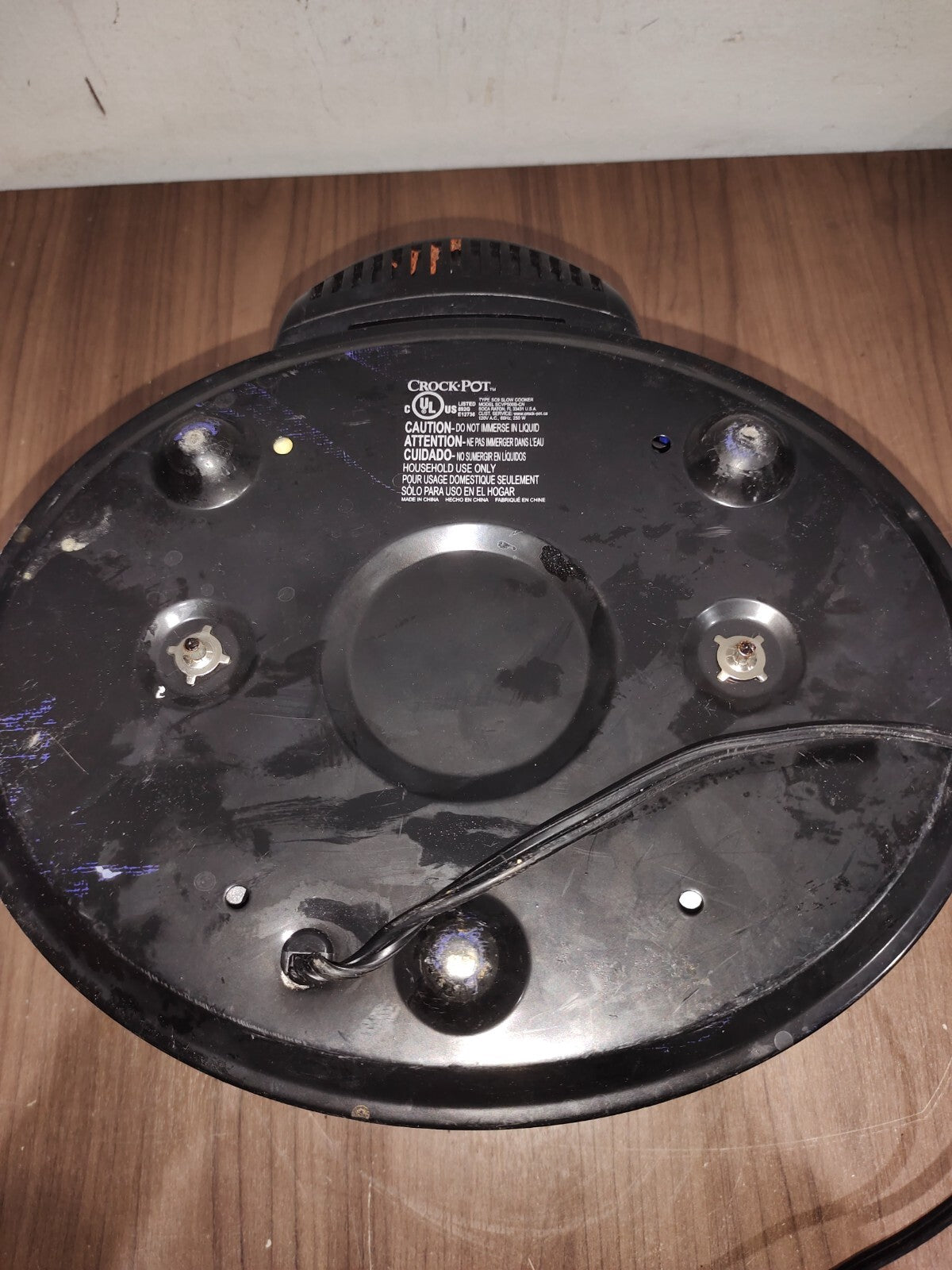 Crock Pot Original Slow Cooker Programmable Digital Control 7 - SCVP500B-CN