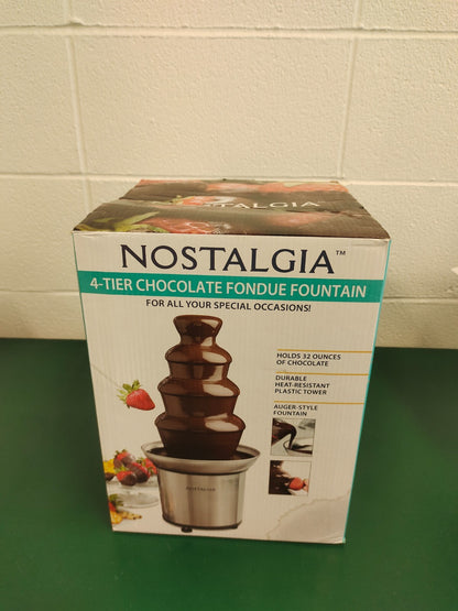 Nostalgia Mini Chocolate Fondue Fountain