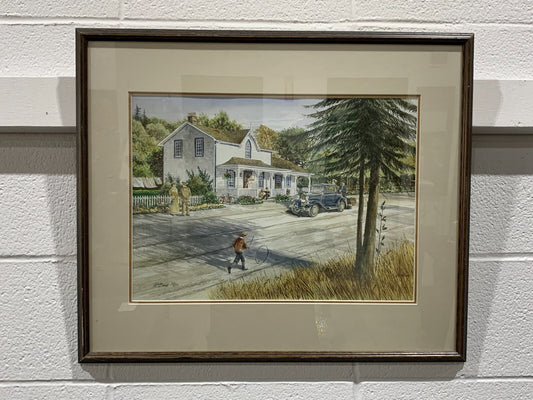 Beautiful Painting Print 914/3950 By William band