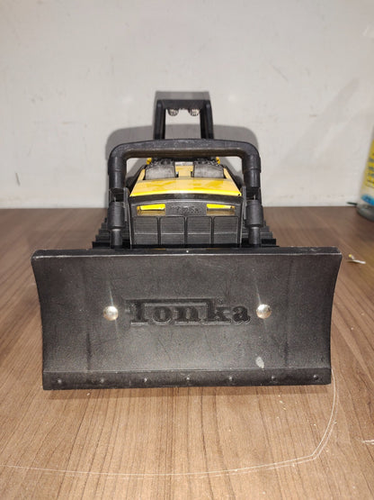 Tonka Steel Bulldozer Vehicle 12", Yellow - T05 - 2012