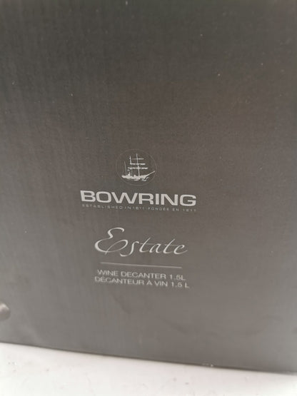 Bowring estate wine decanter 1.5L