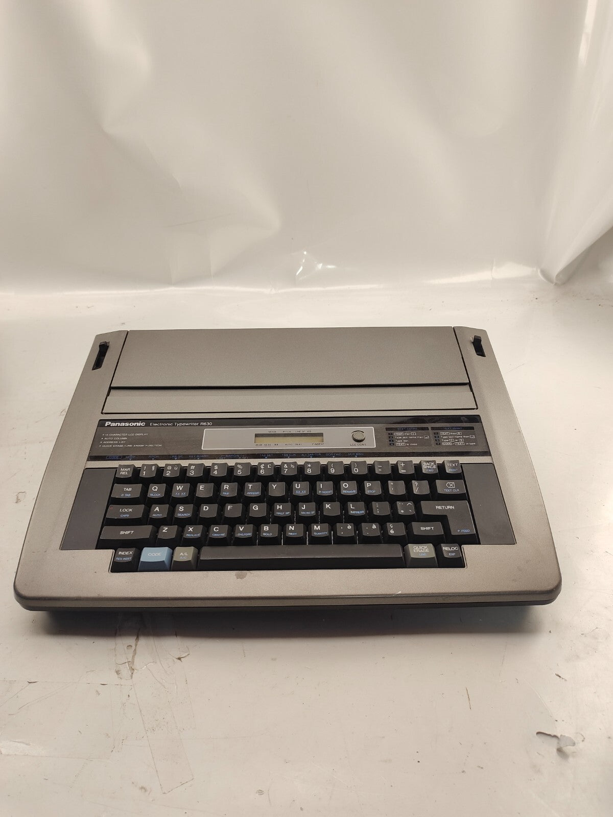 Electronic Panasonic Word Processor Typewriter R630