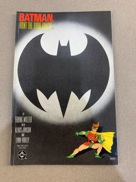 BATMAN HUNT THE DARK KNIGHT VF/NM (DC, 1986) Frank Miller Rare 1st Print