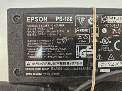 Epson PS-180 AC Adapter Power Supply M159B M159A Printers TM-T88V M244A C8255343