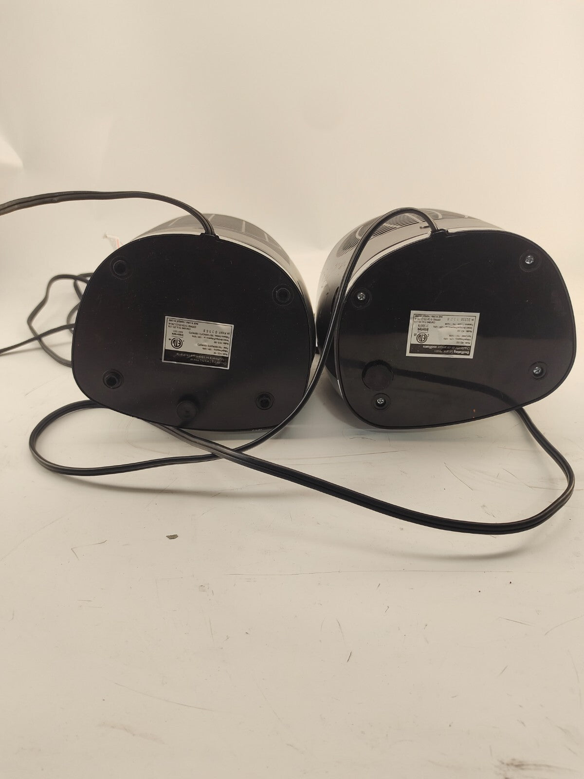 Royal Sovereign Compact Oscillating Ceramic Heater - HCE-160 - Set of 2