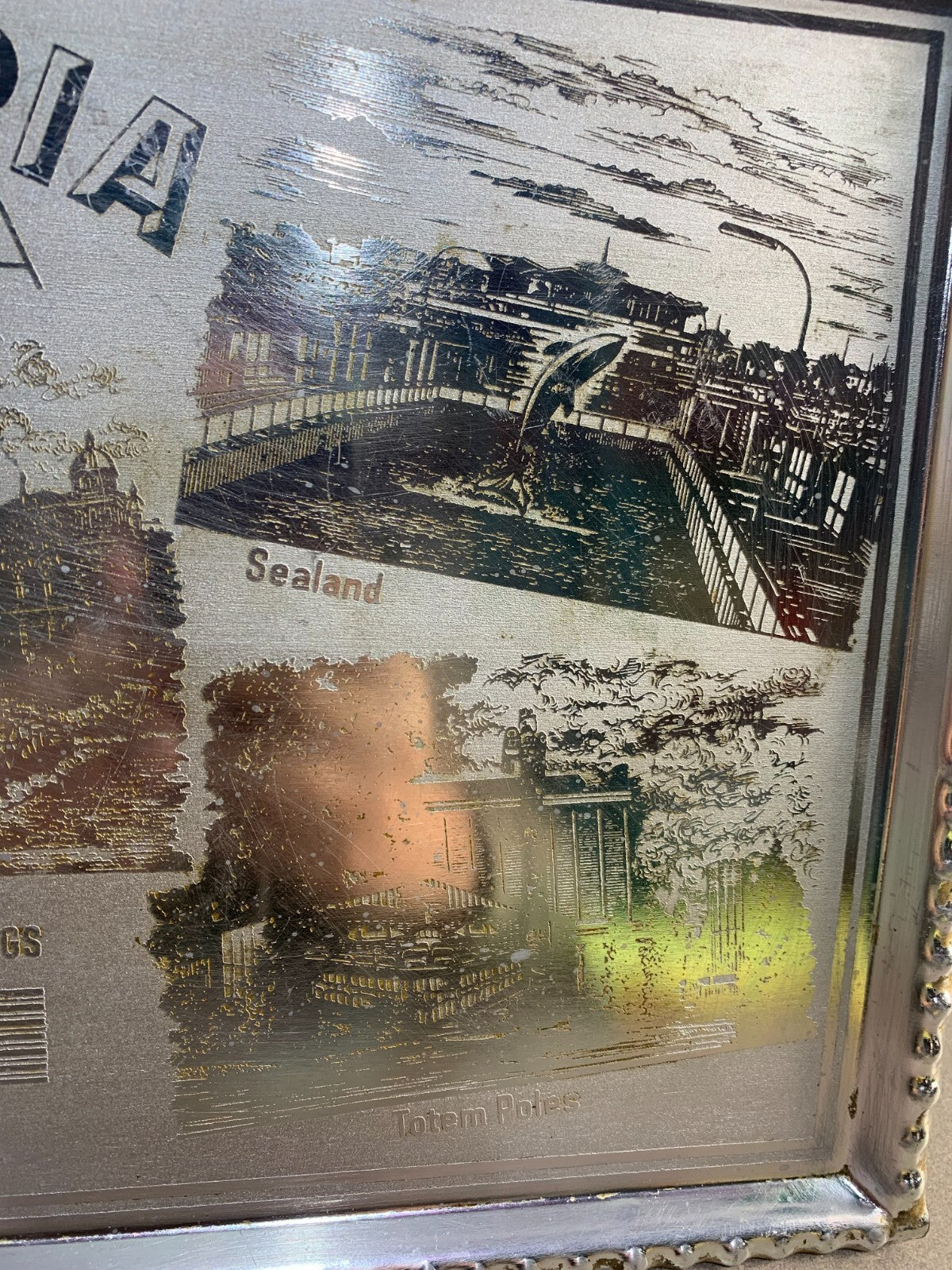 Vintage VICTORIA CANADA Tray