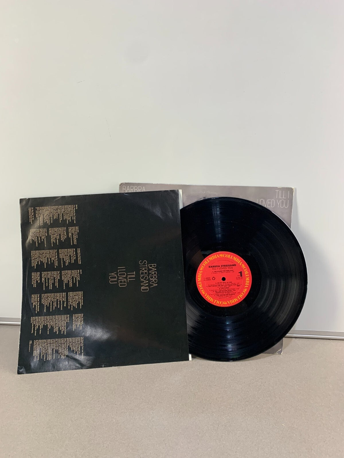 BARBRA STREISAND ~ TILL I LOVED YOU ~ OC 40880~1988~ (LP, Vinyl)