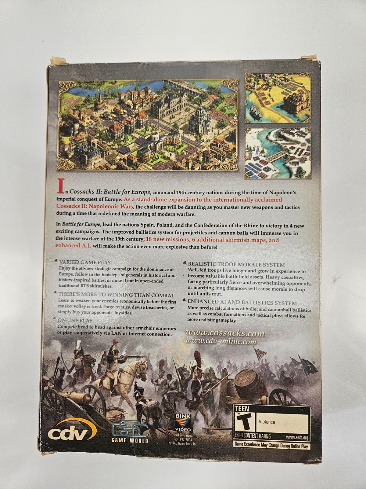 Cossacks 2 Battle For Europe PC Game