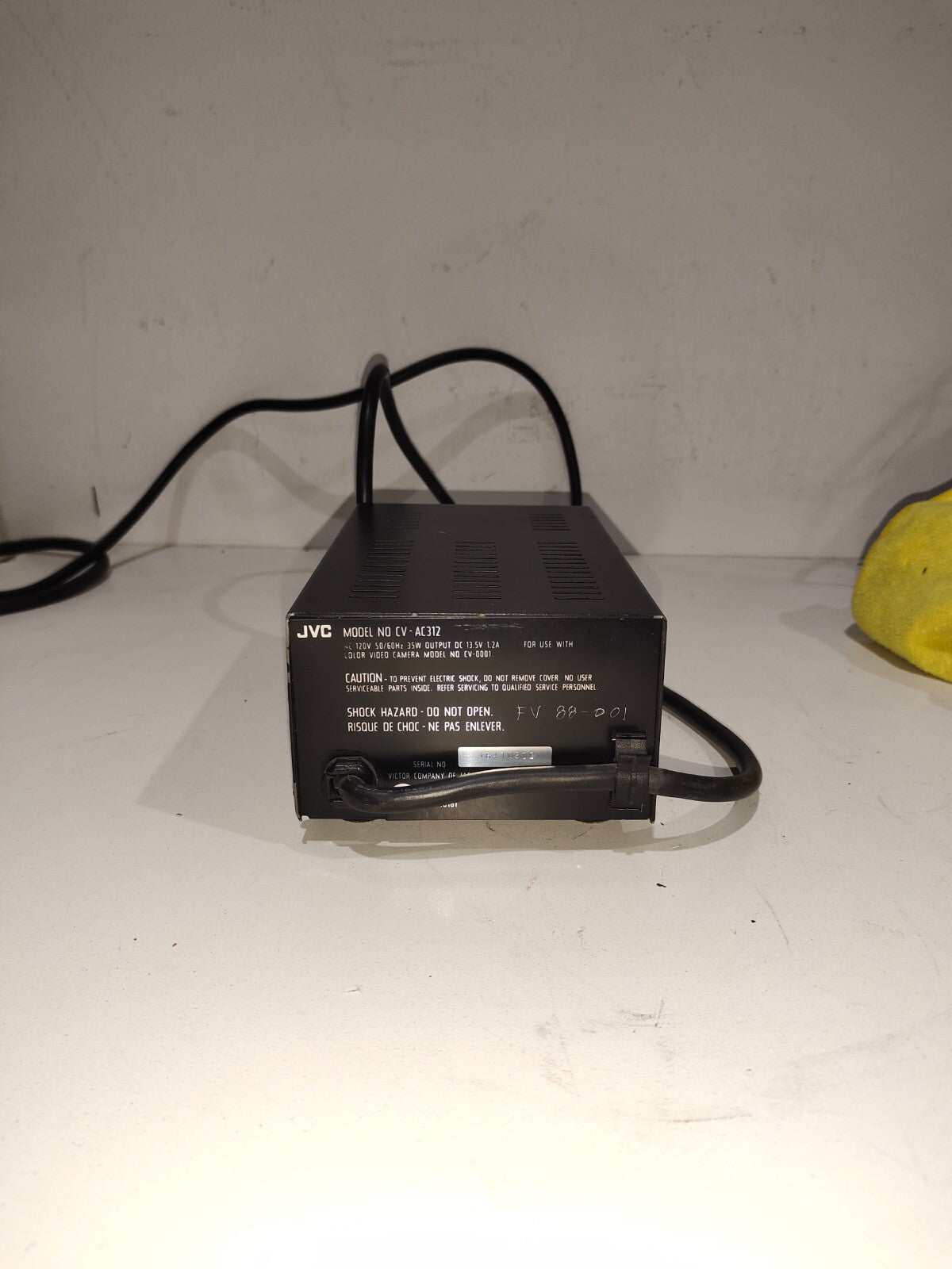 JVC Victor CV AC 312 adapter CV-0001 GX-77U Power Supply