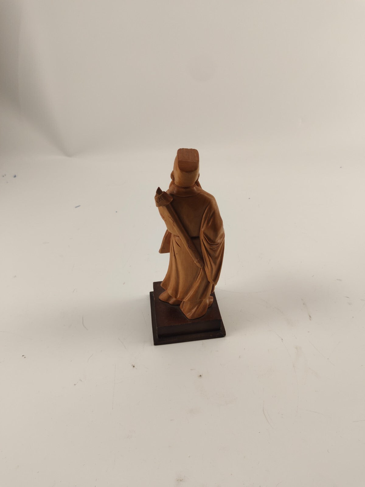 Vintage Boxwood Carved Chinese Figurine