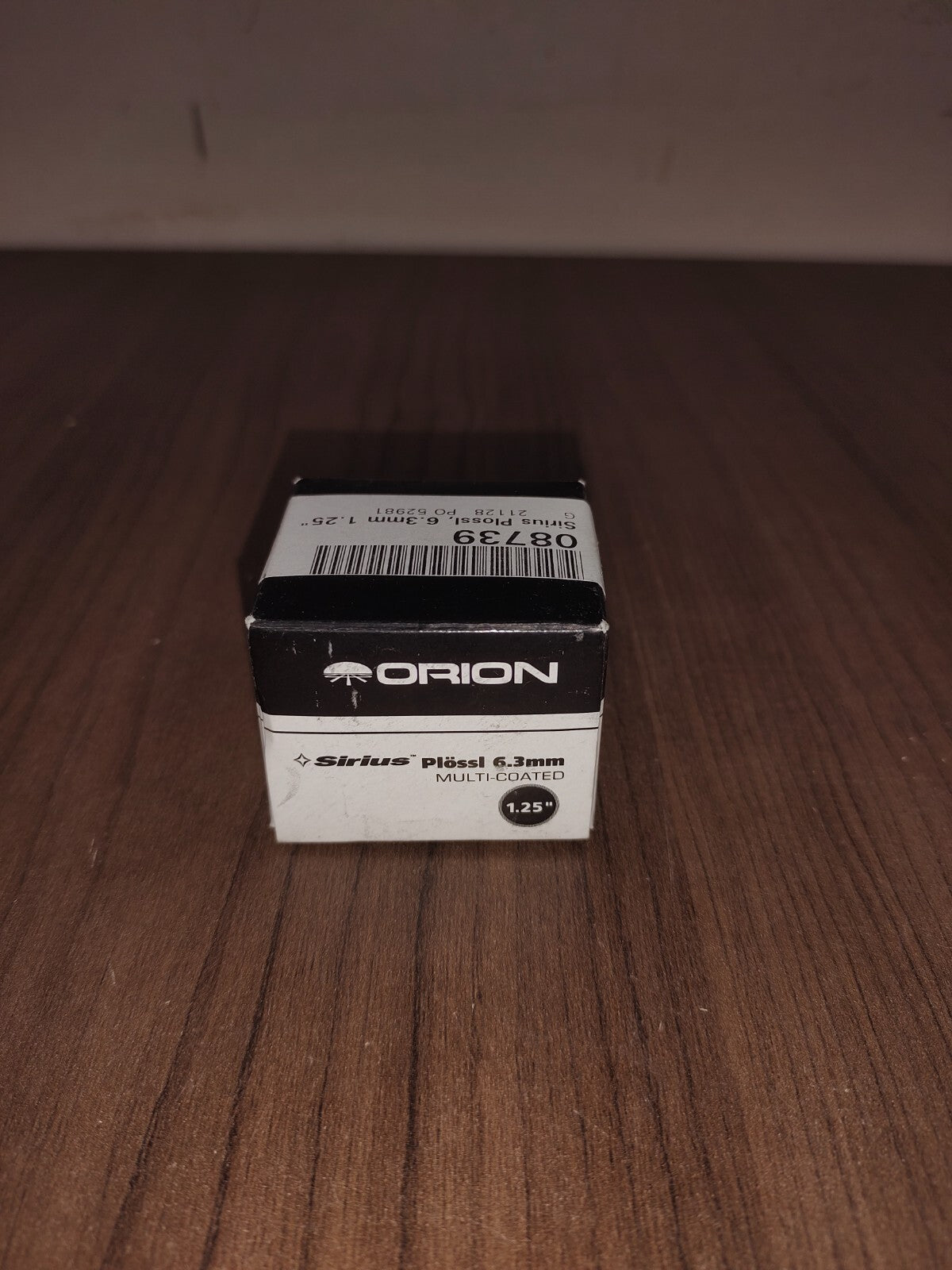 Orion Sirius 6.3mm Plossl telescope eyepiece 1.25