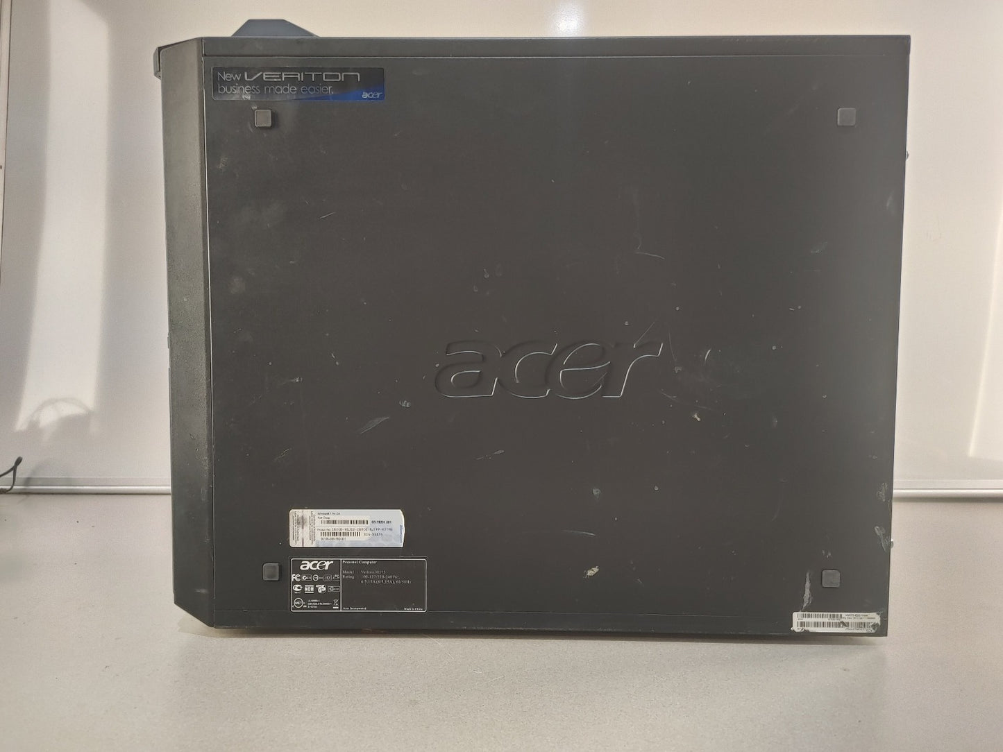 ACER VERITON E5800 3.2GHz 4GB RAM 320GB HDD Windows 10 PRO Black Fair Condition