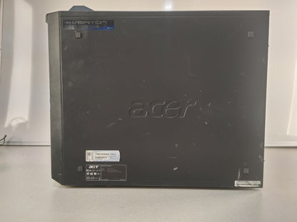 ACER VERITON E5800 3.2GHz 4GB RAM 320GB HDD Windows 10 PRO Black Fair Condition