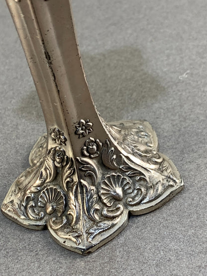 Vintage Condisco E.P Antimony Silver Plated Ornate Bud Vase