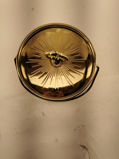 Vintage Modern Gold Plastic Ice Bucket