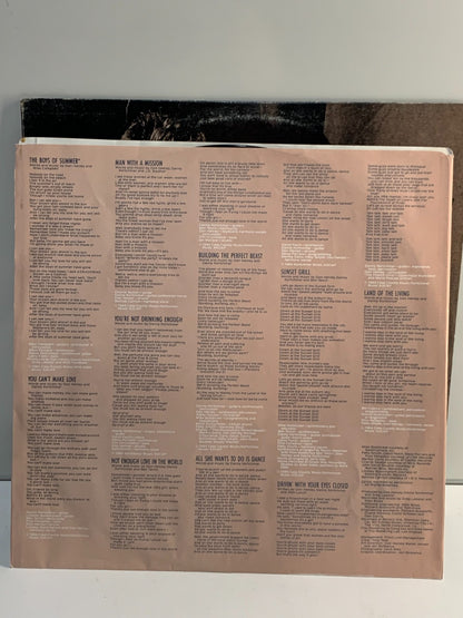 Building The Perfect Beast - Don Henley LP Geffen GHS-24026 NM