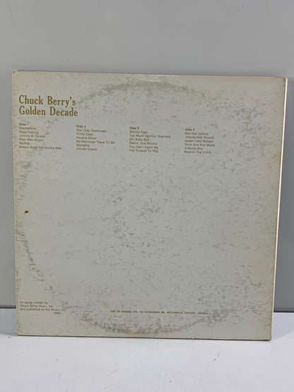 Chuck Berry's Golden Decade 1974 Vinyl Record Set Chess LPS-1514D