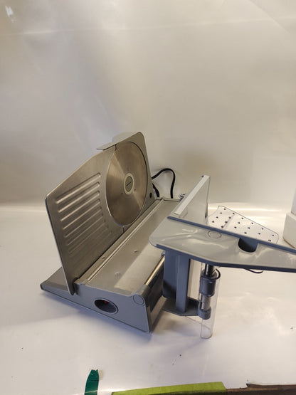 HomeMax Professional Electric Food Slicer Premium Coated Steel Aluminum