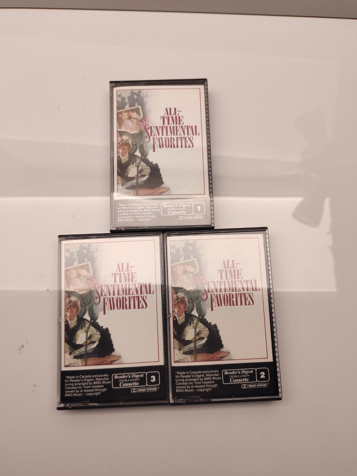 All Time Sentimental Favorites 1996 Reader's Digest - Cassette Set