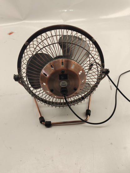 Logiix USB Retro Fan - 4 Inches Mini Desk Fan