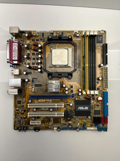 ASUS M2A-VM Motherboard + AMD Athlon 64 X2 4850e @ 2.50 GHz + 2GB RAM Bundle